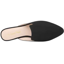 Pointed Toe Flat Mules