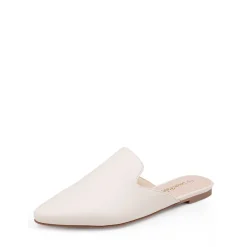 Pointed Toe Flat Mules