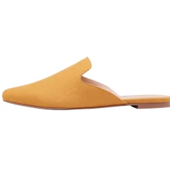 Pointed Toe Flat Mules