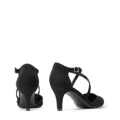 Pointed Toe Kitten Heel Dress Pumps