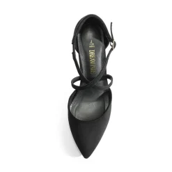 Pointed Toe Kitten Heel Dress Pumps