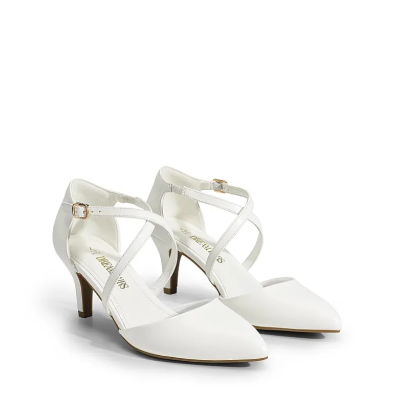Pointed Toe Kitten Heel Dress Pumps