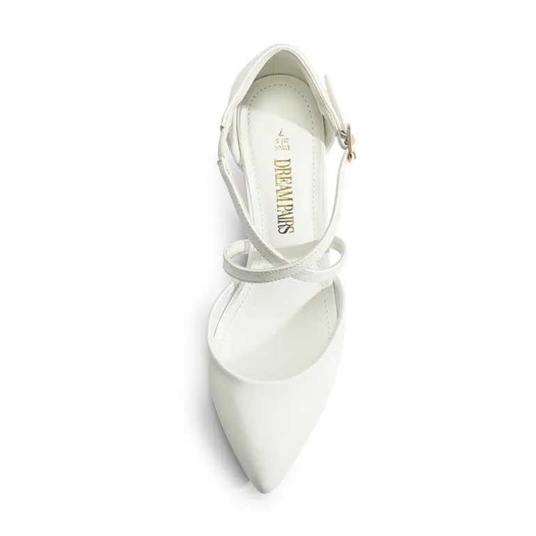 Pointed Toe Kitten Heel Dress Pumps