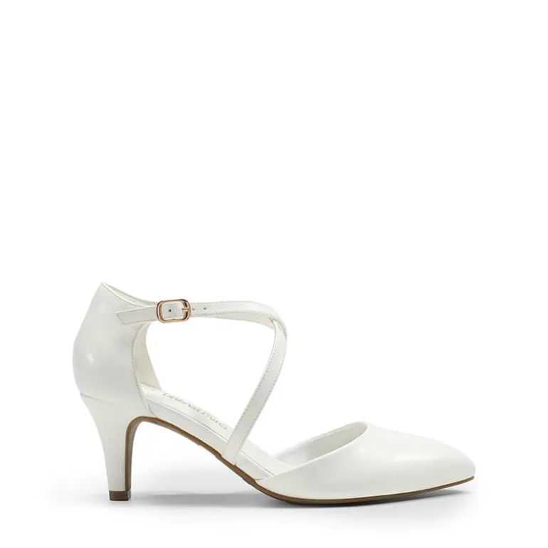 Pointed Toe Kitten Heel Dress Pumps