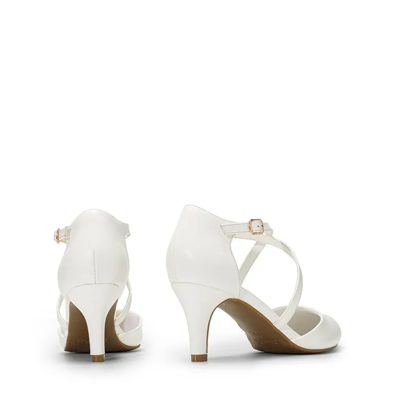 Pointed Toe Kitten Heel Dress Pumps