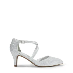 Pointed Toe Kitten Heel Dress Pumps