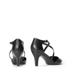 Pointed Toe Kitten Heel Dress Pumps
