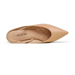 Pointed Toe Slingback Flats