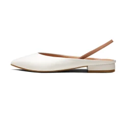 Pointed Toe Slingback Flats