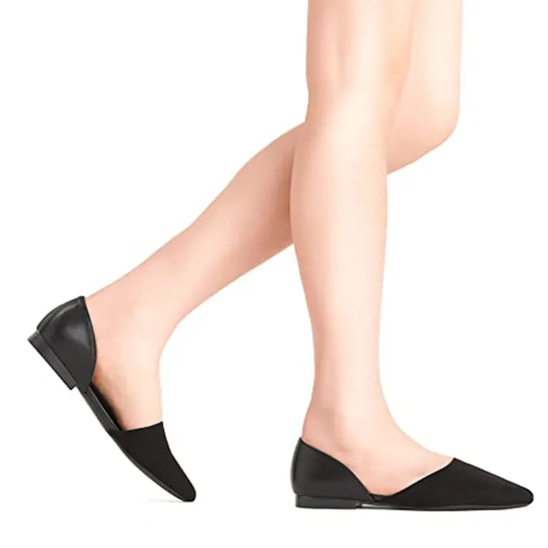 Pointed-Toe Slip on Flats