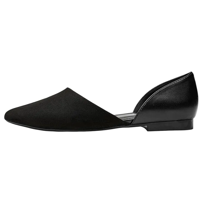 Pointed-Toe Slip on Flats