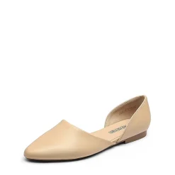 Pointed-Toe Slip on Flats