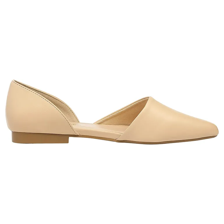 Pointed-Toe Slip on Flats