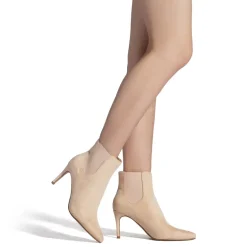 Pointed Toe Stiletto Chelsea Ankle Booties
