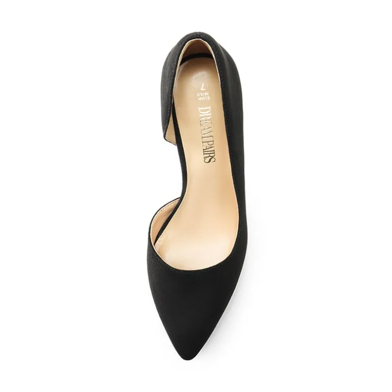 Pointed Toe Stiletto D'Orsay Pumps