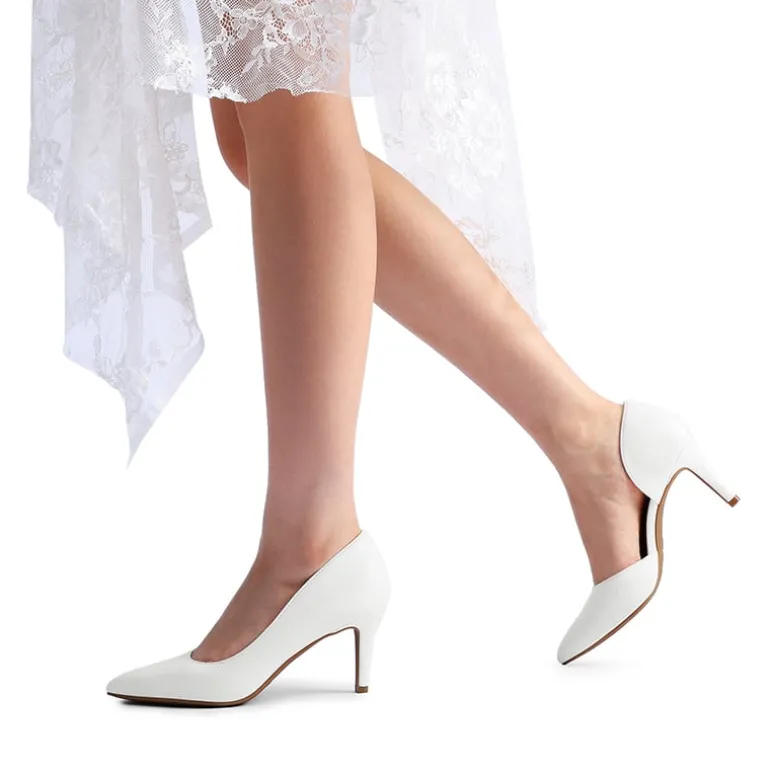 Pointed Toe Stiletto D'Orsay Pumps