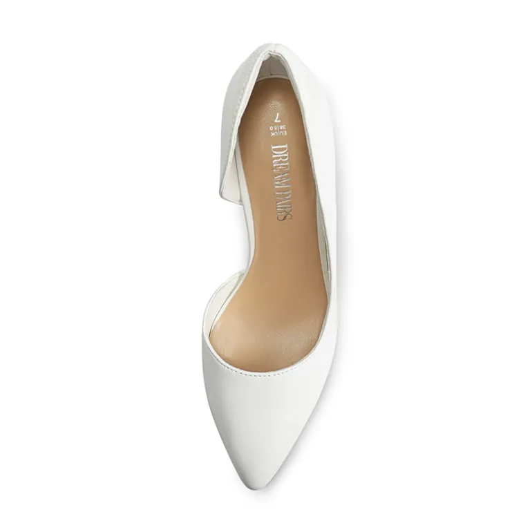 Pointed Toe Stiletto D'Orsay Pumps