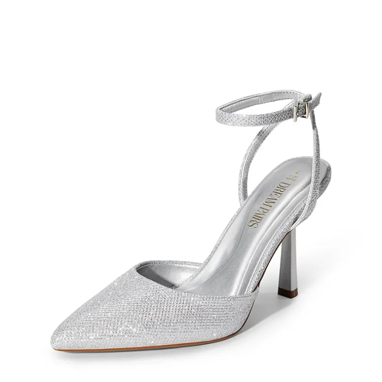 Pointed-Toe Stiletto High Heel Pumps