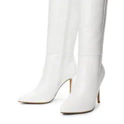 Pointed Toe Stiletto High Heel Knee High Boots