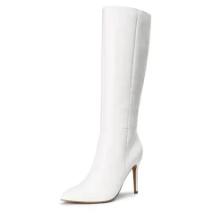 Pointed Toe Stiletto High Heel Knee High Boots