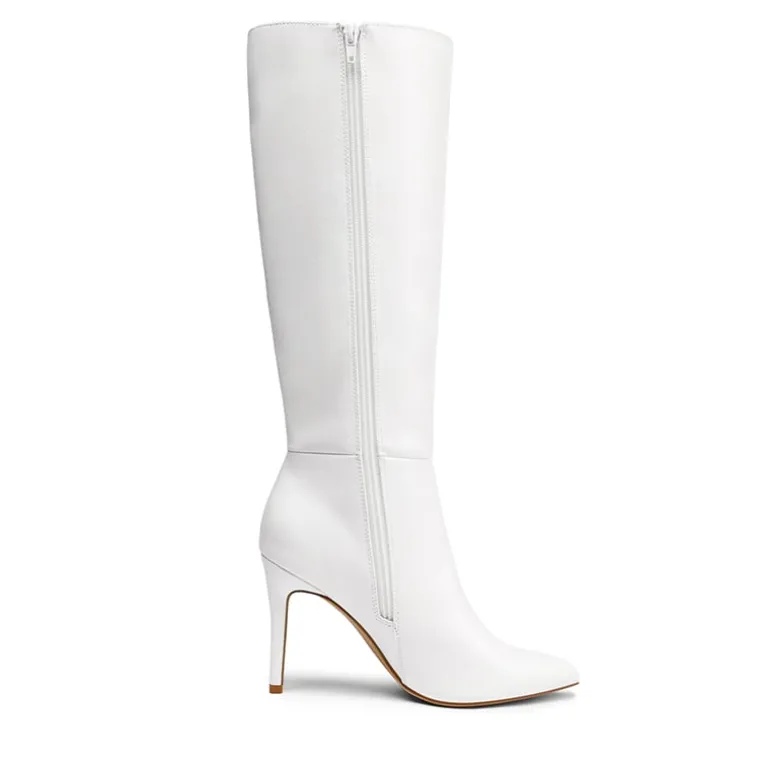 Pointed Toe Stiletto High Heel Knee High Boots