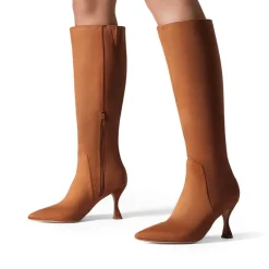 Pointed Toe Stiletto Knee-high Boots
