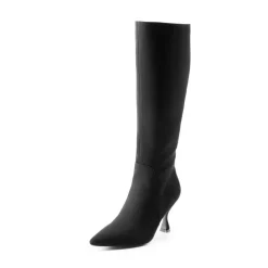 Pointed Toe Stiletto Knee-high Boots
