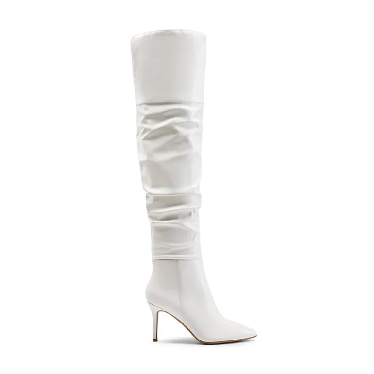 Pointed Toe Stiletto Over-The-Knee Boots