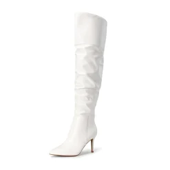 Pointed Toe Stiletto Over-The-Knee Boots
