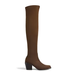 Pointed Toe Thigh High Boots