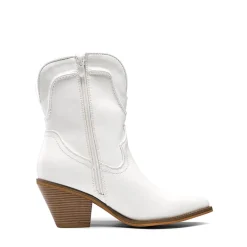 Pointed Toe Western Cowboy Mid Calf Boots