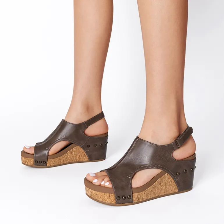 Practical Wedge Heel Sandals