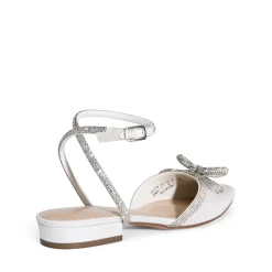 Rhinestone Bow Flats