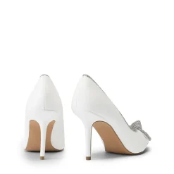Rhinestone Bowknot Stiletto Heel Pumps