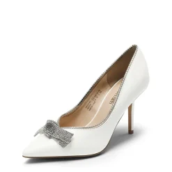 Rhinestone Bowknot Stiletto Heel Pumps