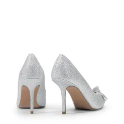 Rhinestone Bowknot Stiletto Heel Pumps