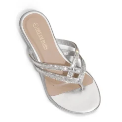 Rhinestone Cute Flip-Flop Sandals