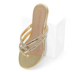 Rhinestone Cute Flip-Flop Sandals
