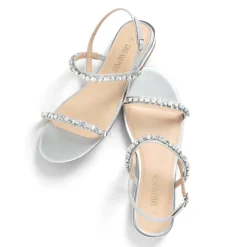 Rhinestone Flat Sandals