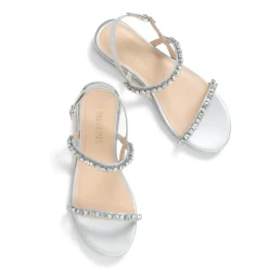 Rhinestone Flat Sandals