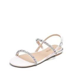 Rhinestone Flat Sandals