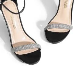 Rhinestone Strap High Stiletto Heel Sandals