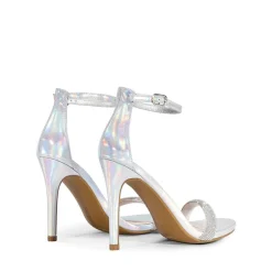 Rhinestone Strap High Stiletto Heel Sandals