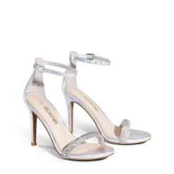 Rhinestone Strap High Stiletto Heel Sandals
