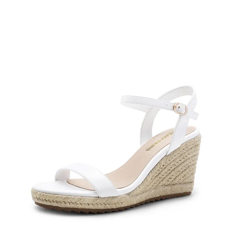 Round Toe Non-Slip Wedge Heels
