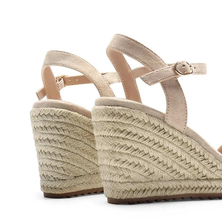 Round Toe Non-Slip Wedge Heels