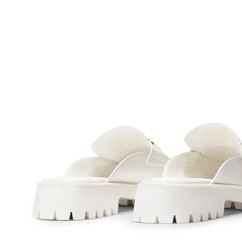 Round Toe Slip-on Mules