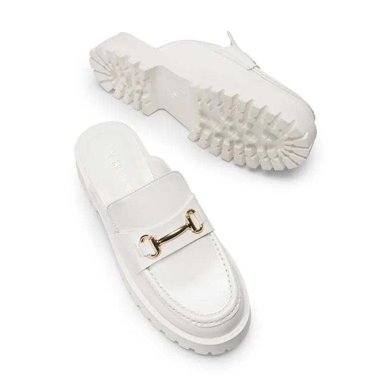 Round Toe Slip-on Mules