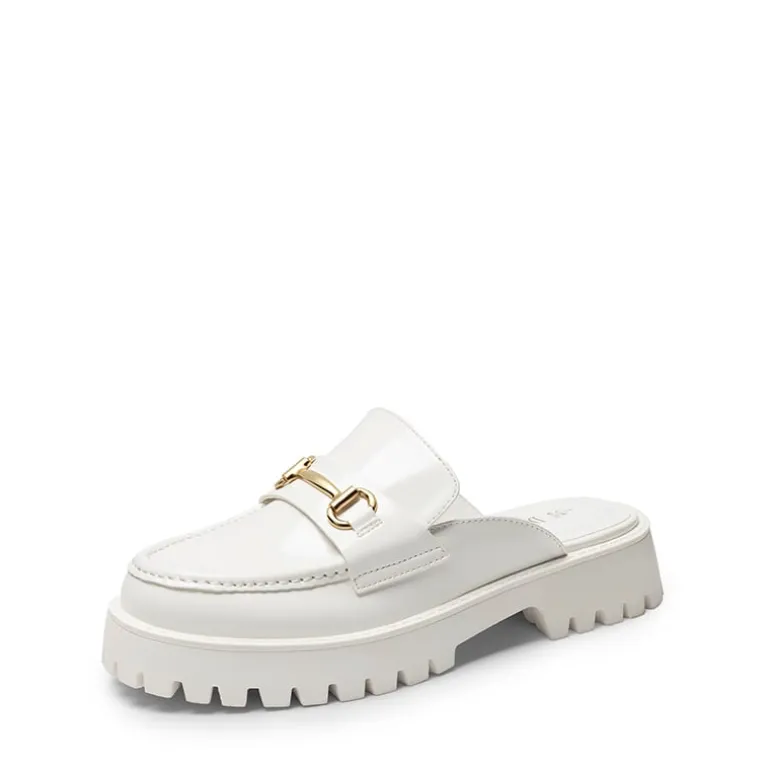 Round Toe Slip-on Mules