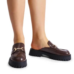 Round Toe Slip-on Mules